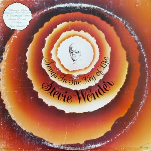 Album cover for Songs in the Key of Life by Stevie Wonder
